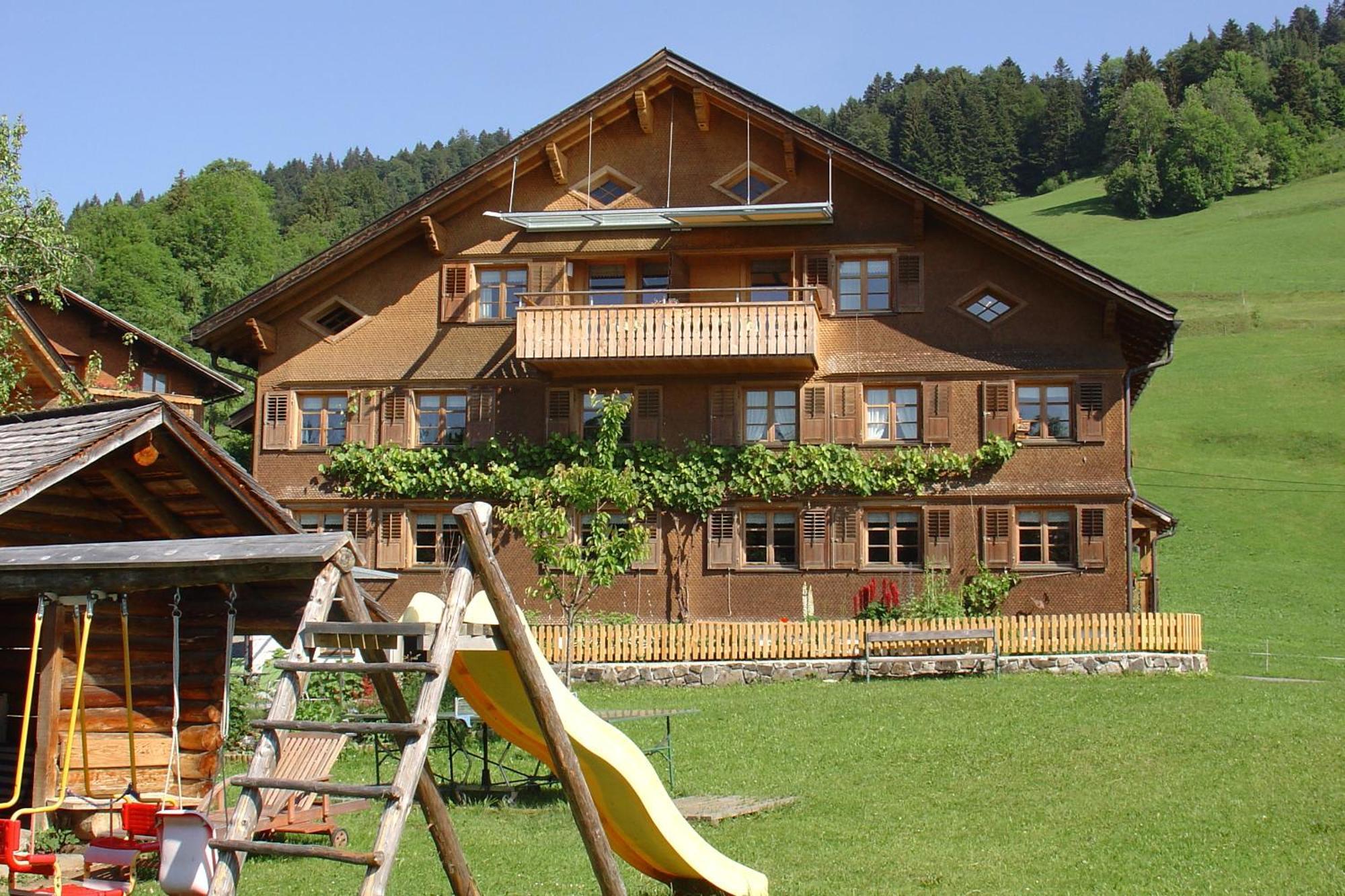 Ferienbauernhof Schneider Schwarzenberg im Bregenzerwald Exterior foto