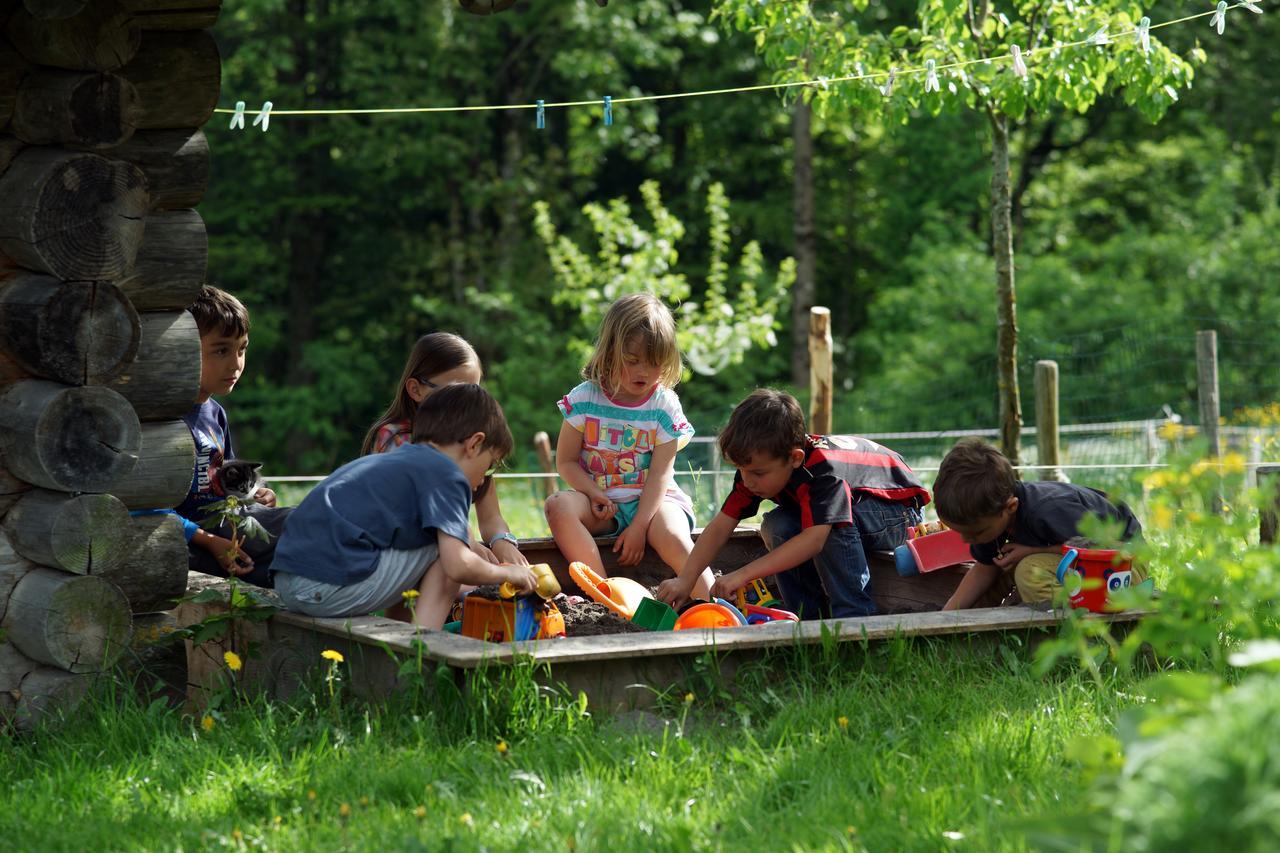 Ferienbauernhof Schneider Schwarzenberg im Bregenzerwald Exterior foto